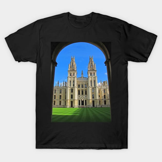 All Souls College, Oxford T-Shirt by RedHillDigital